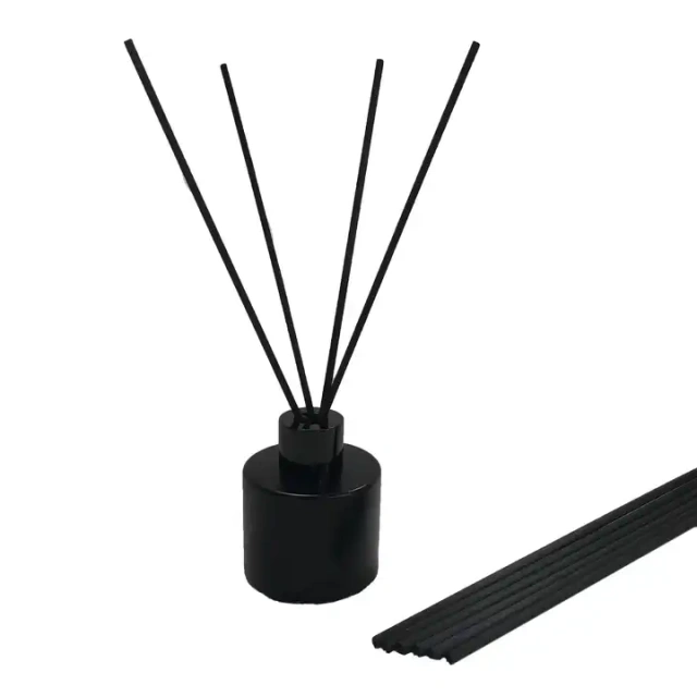 6mm 7mm 8mm Big Diameter Eco-Friendly No Glue China Black Fiber Reed Diffuser Sticks