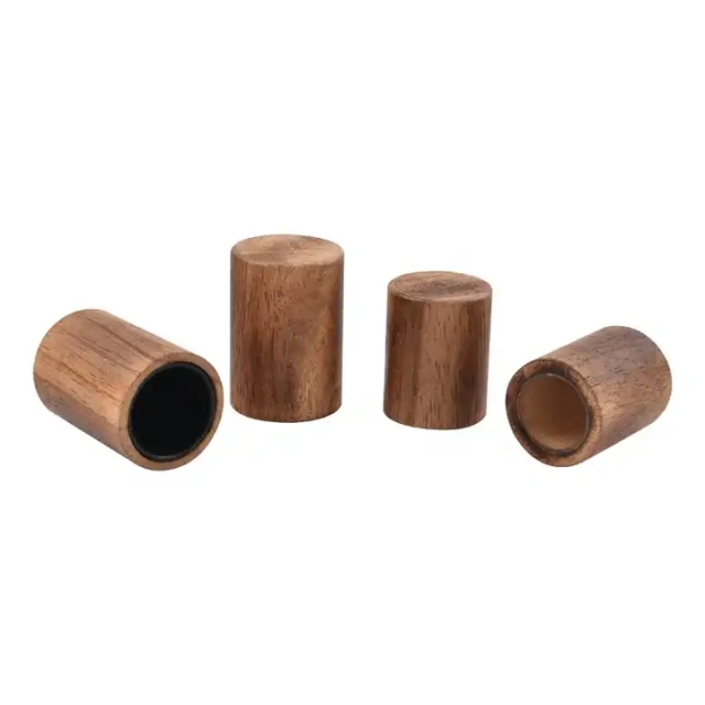 2022 Top Sale Custom Size Good Quality Reed Diffuser Cap Screw Wooden Lid