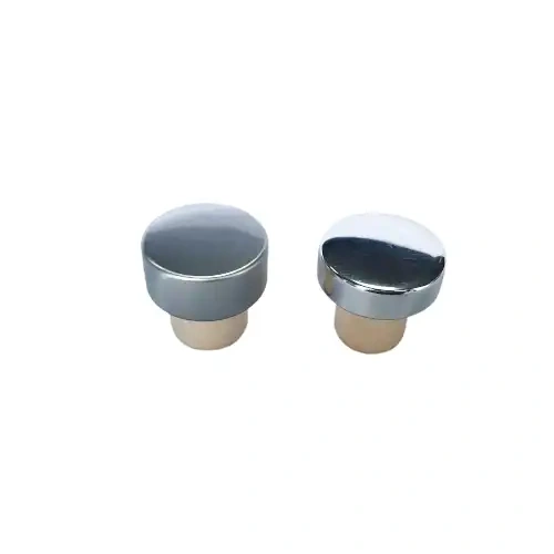 Customize Design 50mm Glass Jar Cork Stopper For Perfume Bottle