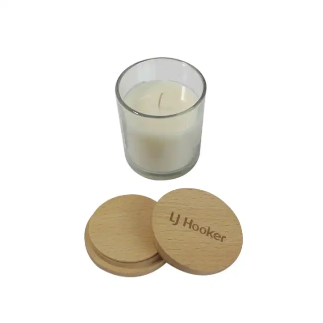 Factory Direct Sale Wholesale Festival Home Empty Candle Jars With Cork Lids