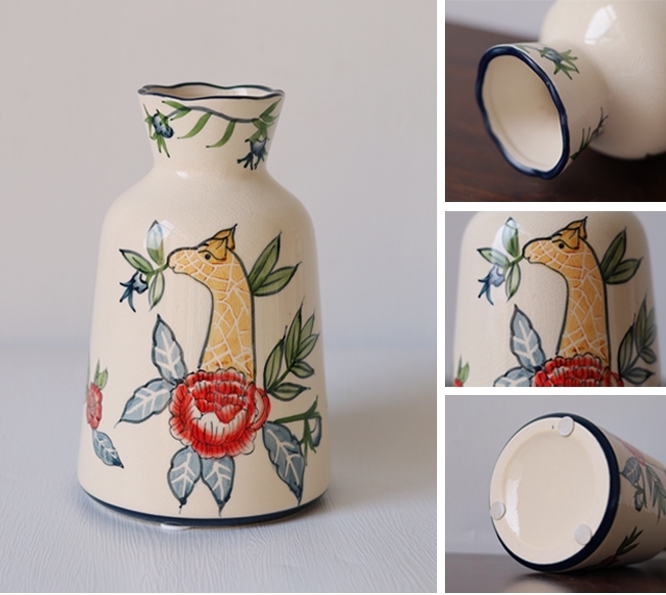 Hand Painted Ceramic Vases 3 Shape