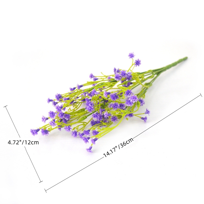 10pcs Babys Breath Artificial Flowers Real Touch Fake Flowers Bouquet for Wedding Home Decor