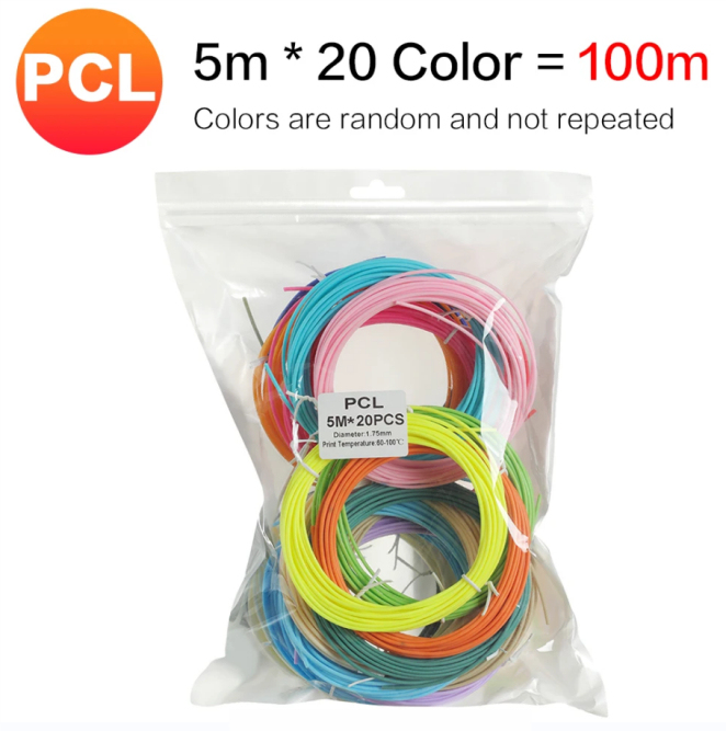 3D printing pen PCL filament