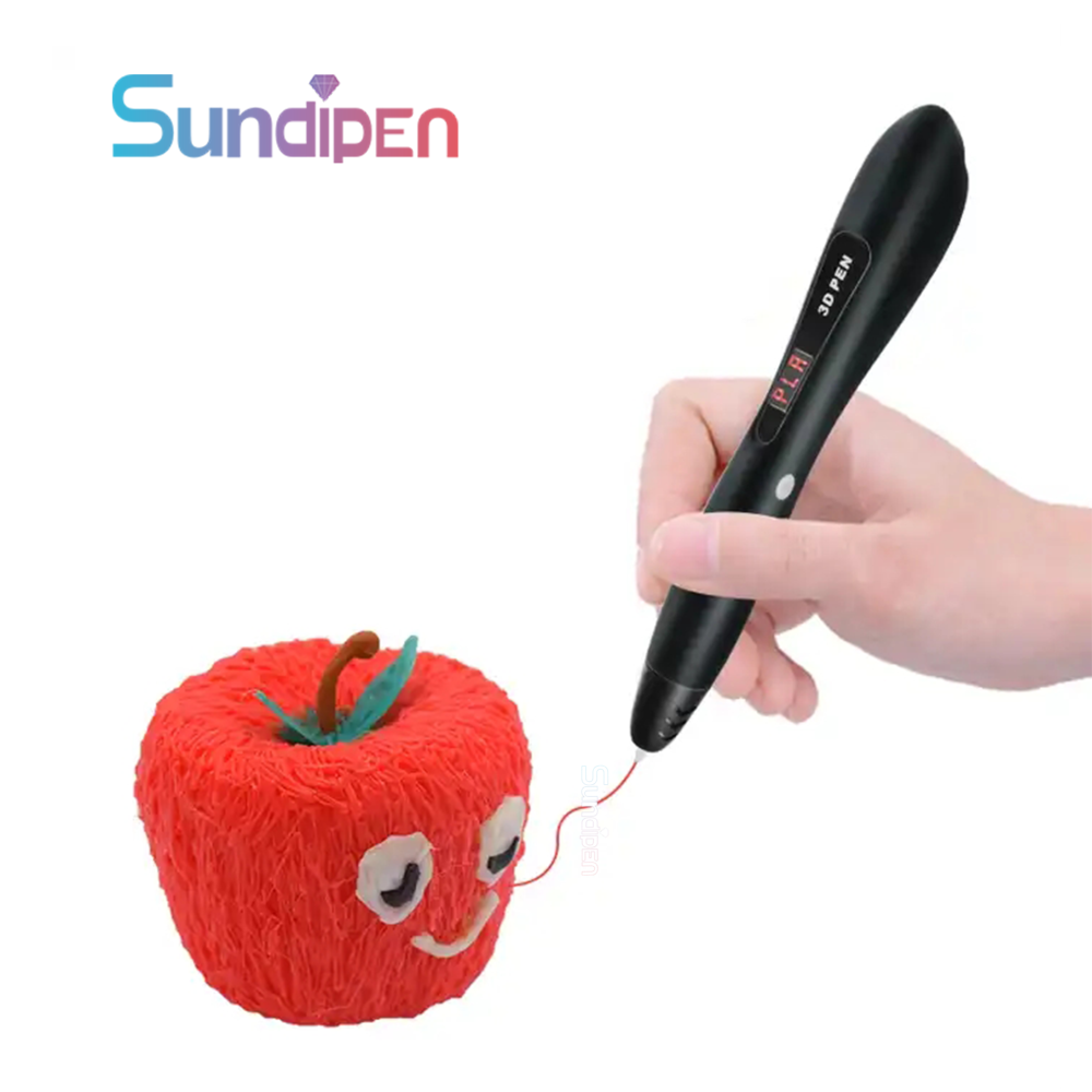 VP02 HIGHT 3D PEN New Arrivals Mini 3D Printing Pen Writing Drawing Toy Cheap Educational 3D Digital Printer Pen for Kids Gift