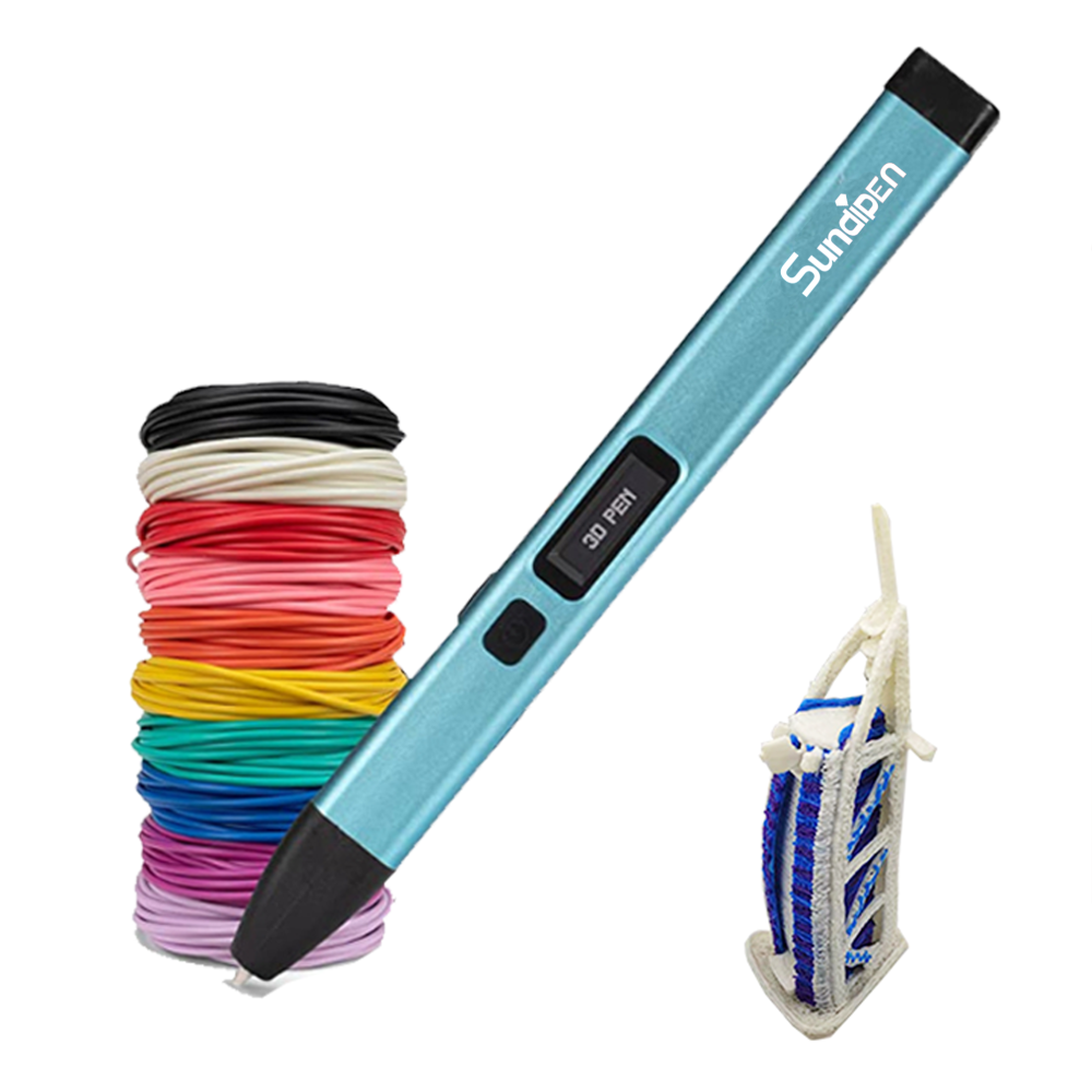 Sundi3d 3d pen lower temperature PCL filament kids gifts birthday pluma 3d stift christmas gitf 3d printing pen