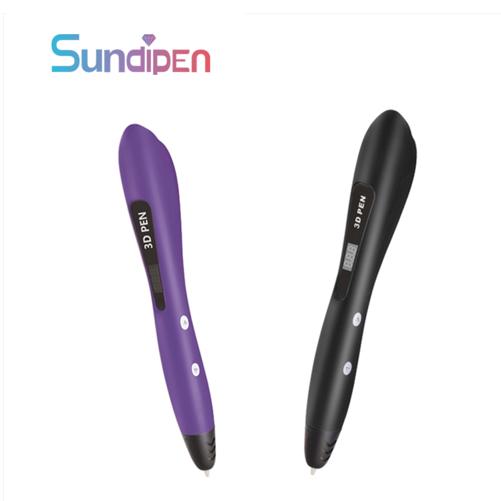 VP02 HIGHT 3D PEN New Arrivals Mini 3D Printing Pen Writing Drawing Toy Cheap Educational 3D Digital Printer Pen for Kids Gift