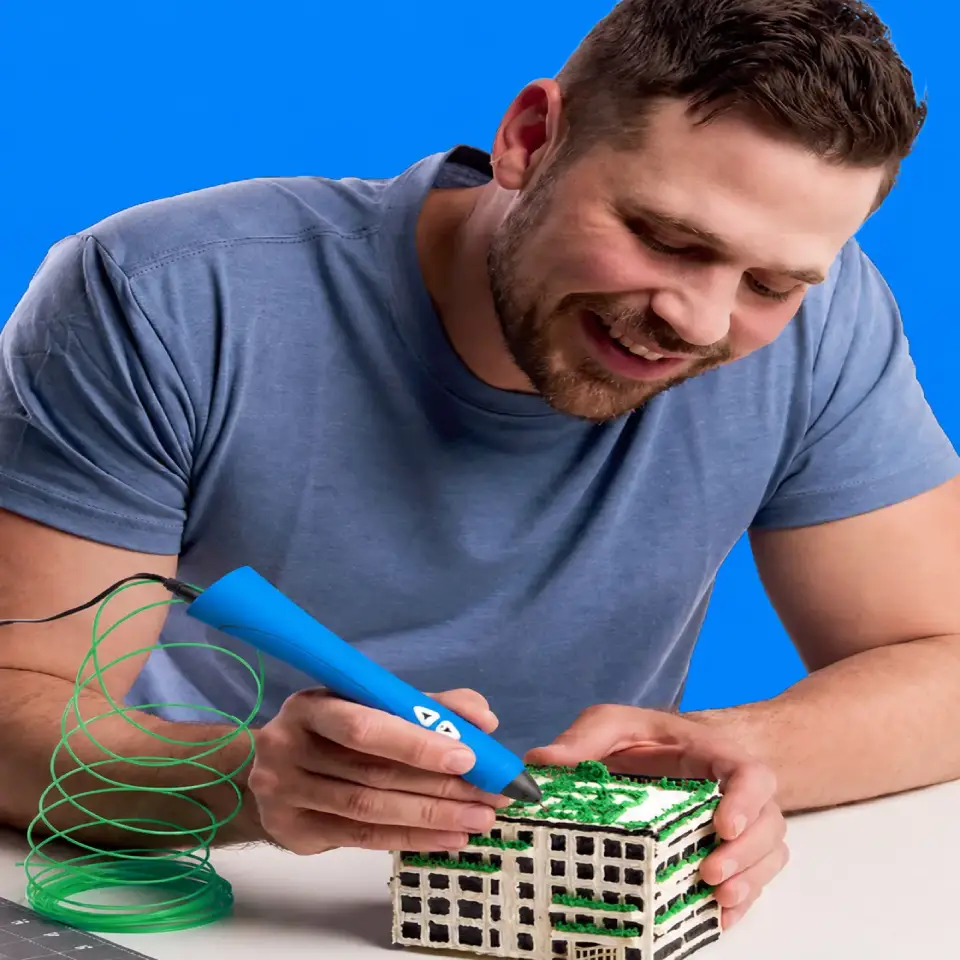 Safe and Scald-Free 3D Pen for Kids