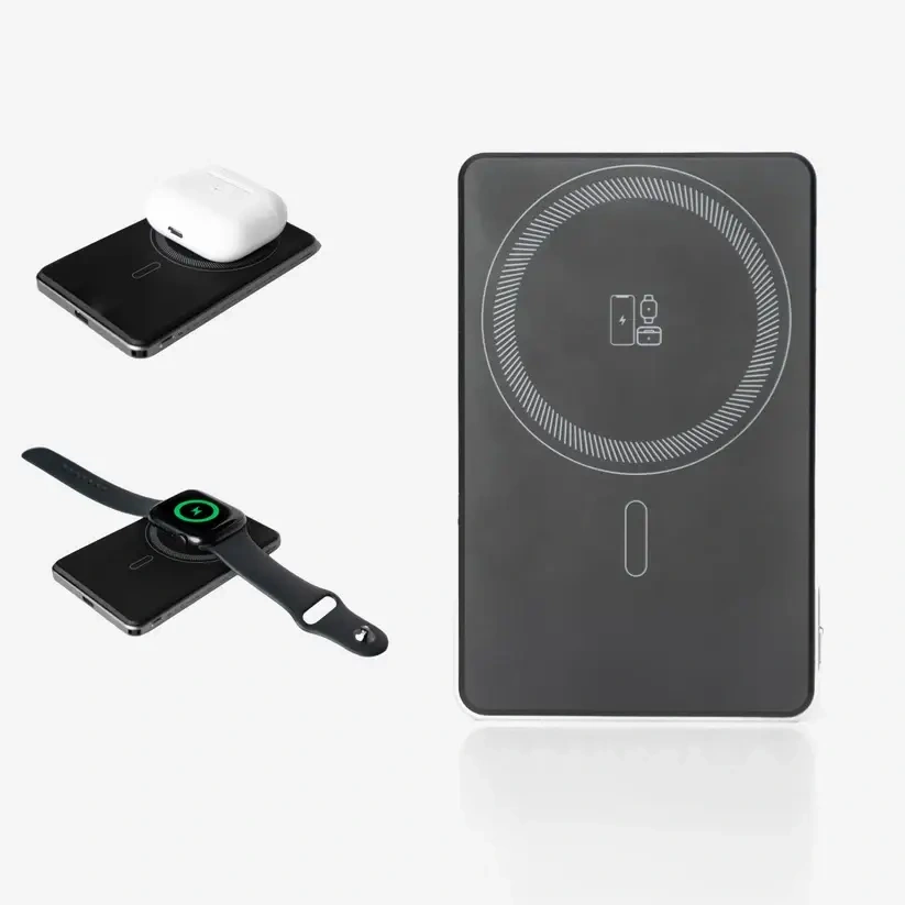 Nordcharge - magnetic power bank with overheat protection