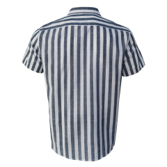 GLESTORE Mens Shirts Casual Short Sleeve Button Down Shirts for Male