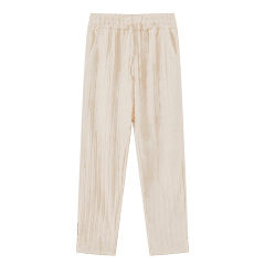 Mens Elastic Waist Pants Mens Lounge Pants with Pockets Drawstring Pants Summer Casual