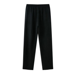 Mens Elastic Waist Pants Mens Lounge Pants with Pockets Drawstring Pants Summer Casual