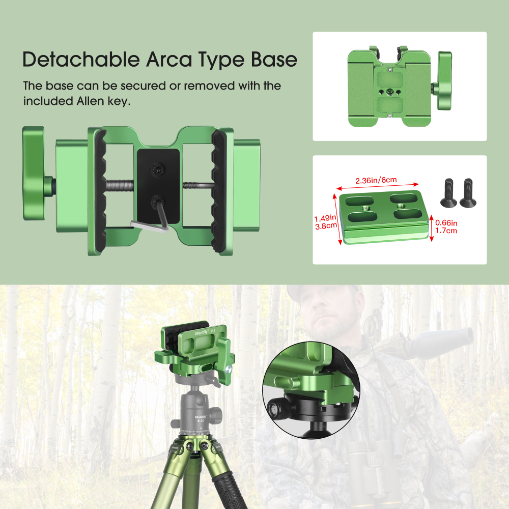 Manbily Saddle Mount, U-3 (Green)