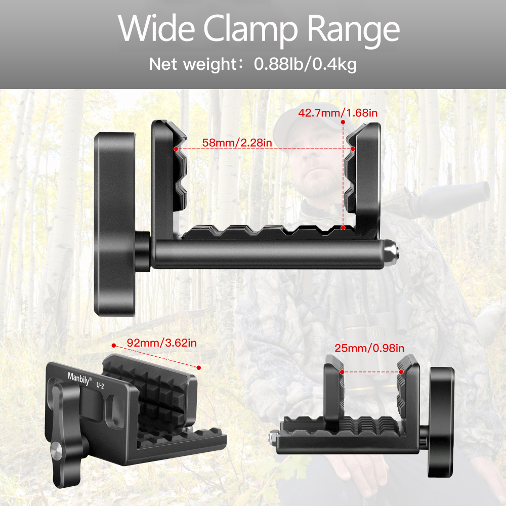 Manbily Saddle Mount, U-2 (Green, Black)