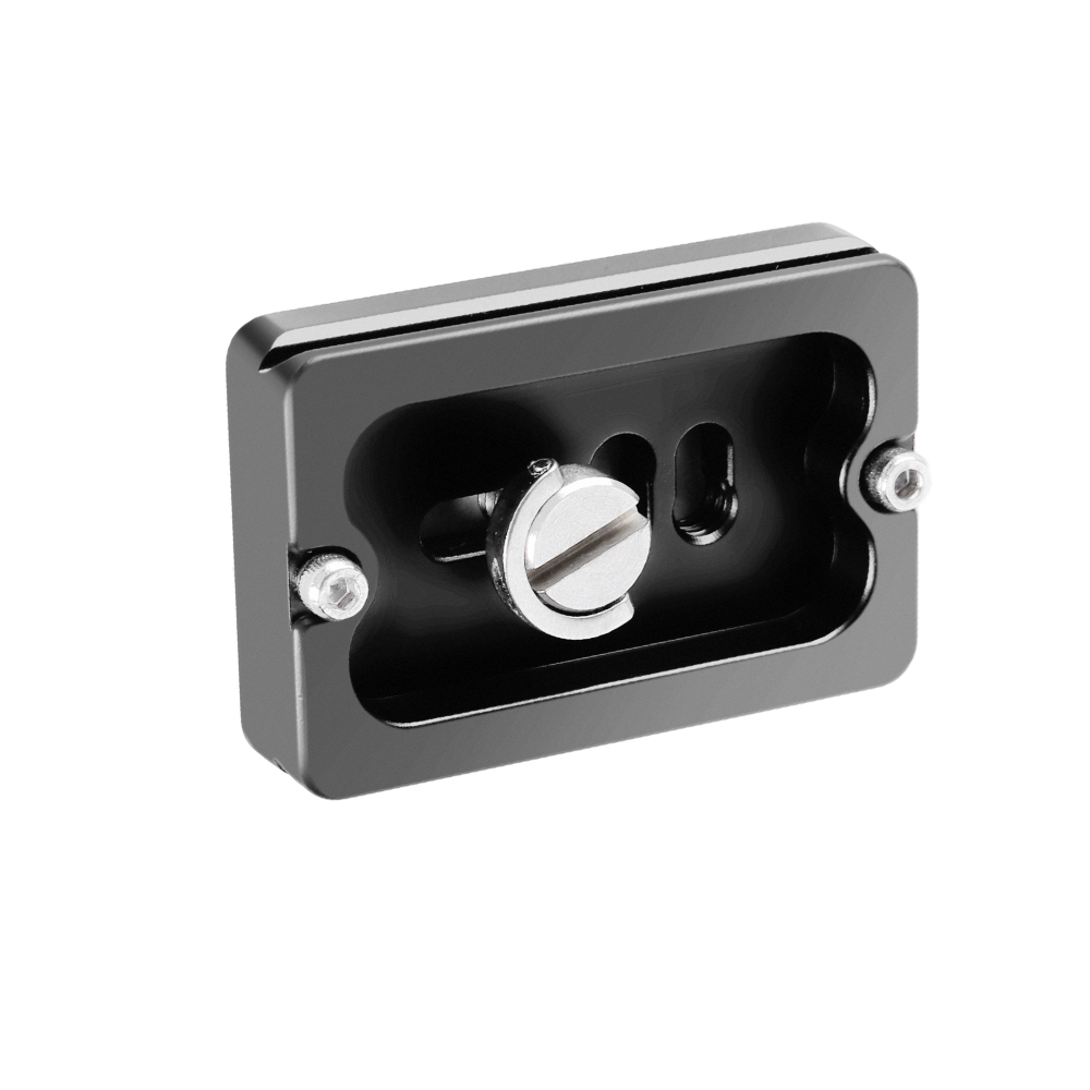 Manbily Pack Of 2 Tripod Head Quick Release Plates for Ball Head, (60mm*38mm*10mm) Tripod Adapter Mount Arca-Swiss PU-60