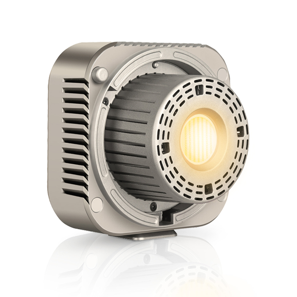 Manbily CFL-100Bi 100W Bi-Color COB LED Video Light (Dual Color) for Photography, Livestreaming, Studio (12.4cm*11.3cm*13.3cm)