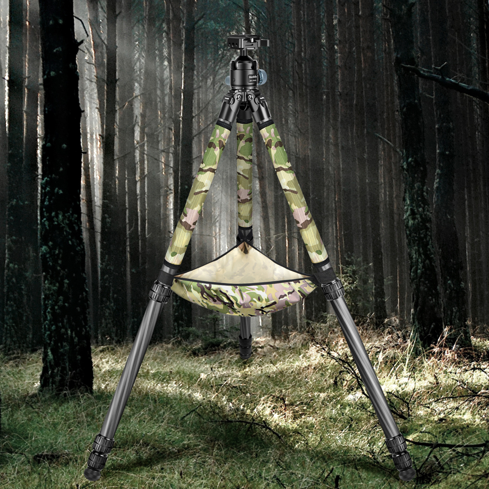 Manbily Tripod Protection Set (Camo Leg Protector*3 & Stone Bag*1) 32mm / 36mm