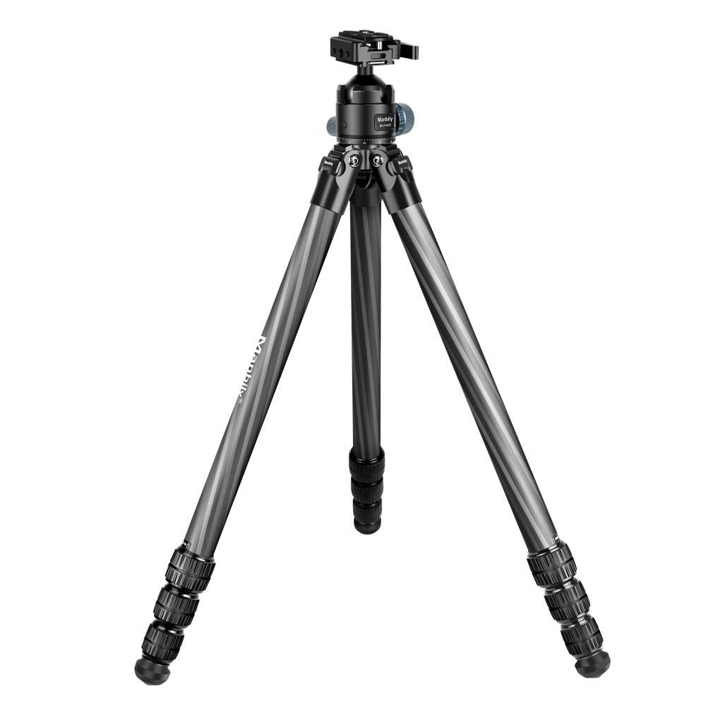 Manbily Tripod for Shooting & Camera with Picatinny to Arca Swiss Adapter 360° Ball Head Set for Hunting WZ-324PA