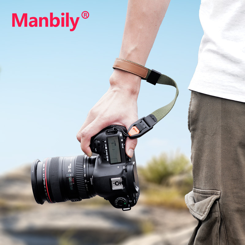 Manbily Quick Release Camera Wrist Strap for Photographers with Safer Connector SK-10