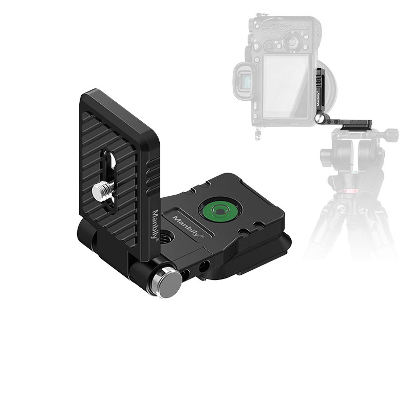 Manbily L Bracket  38mm Vertical Horizontal Switching Tripod Quick Release Plate for Camera