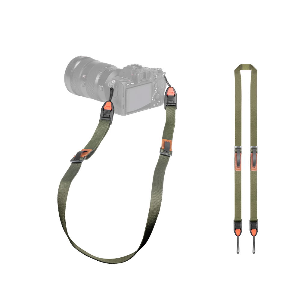 Manbily SK-11 Camera Magnetic Shoulder Strap for Photography,  Adjustable Nylon Neck strap, Compatible with Quick Release Plates