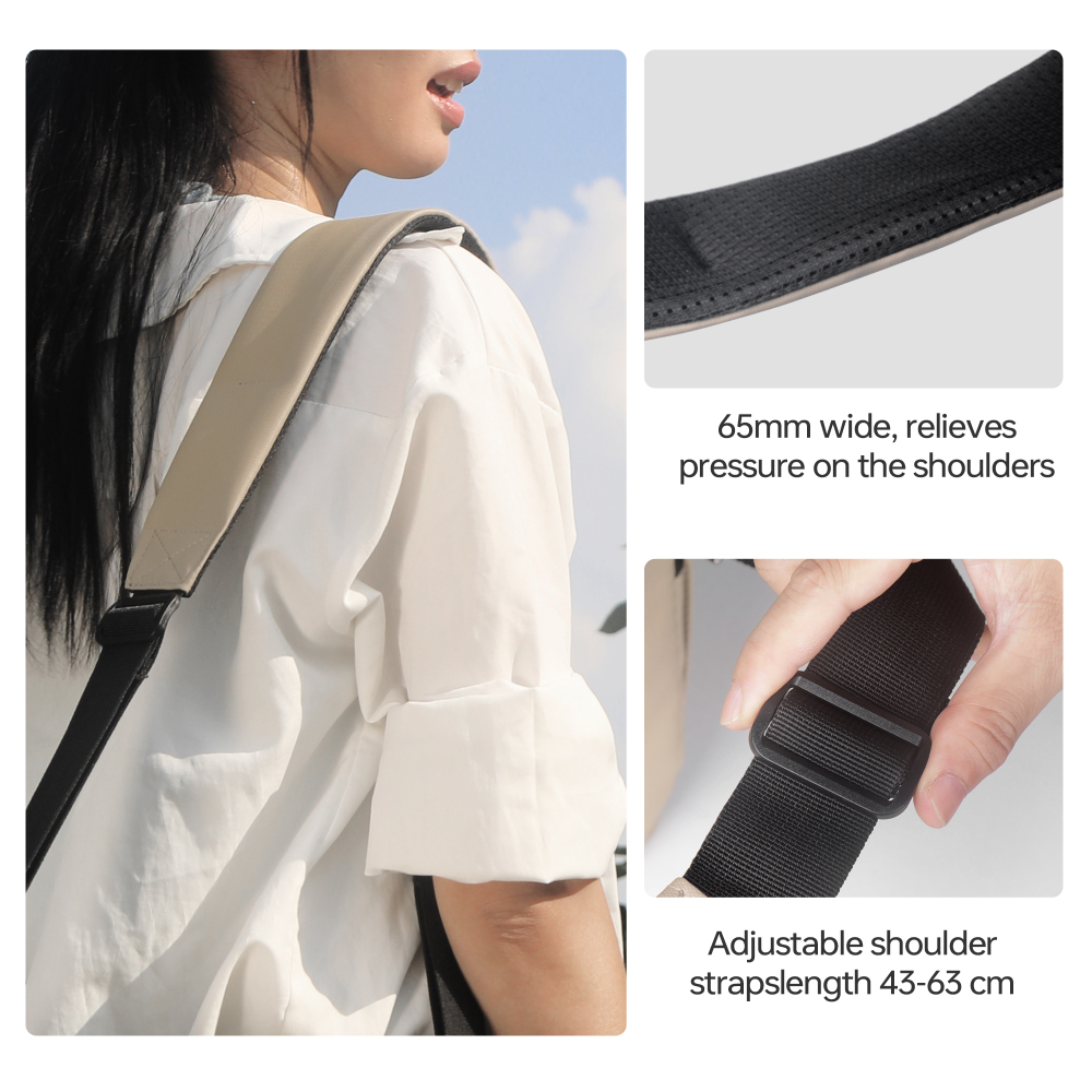 Manbily Camera Shoulder bags Waterproof Crossbody Outdoor Travel Adjustable Storage Bag For Sony Canon Nikon Camera Lenses