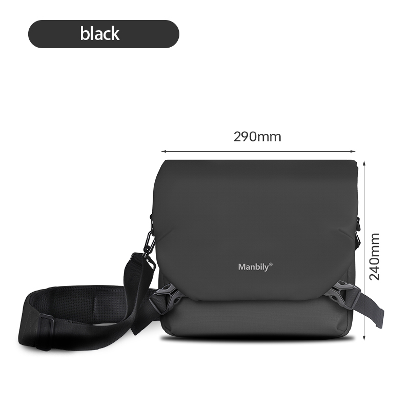 Manbily Camera Shoulder bags Waterproof Crossbody Outdoor Travel Adjustable Storage Bag For Sony Canon Nikon Camera Lenses