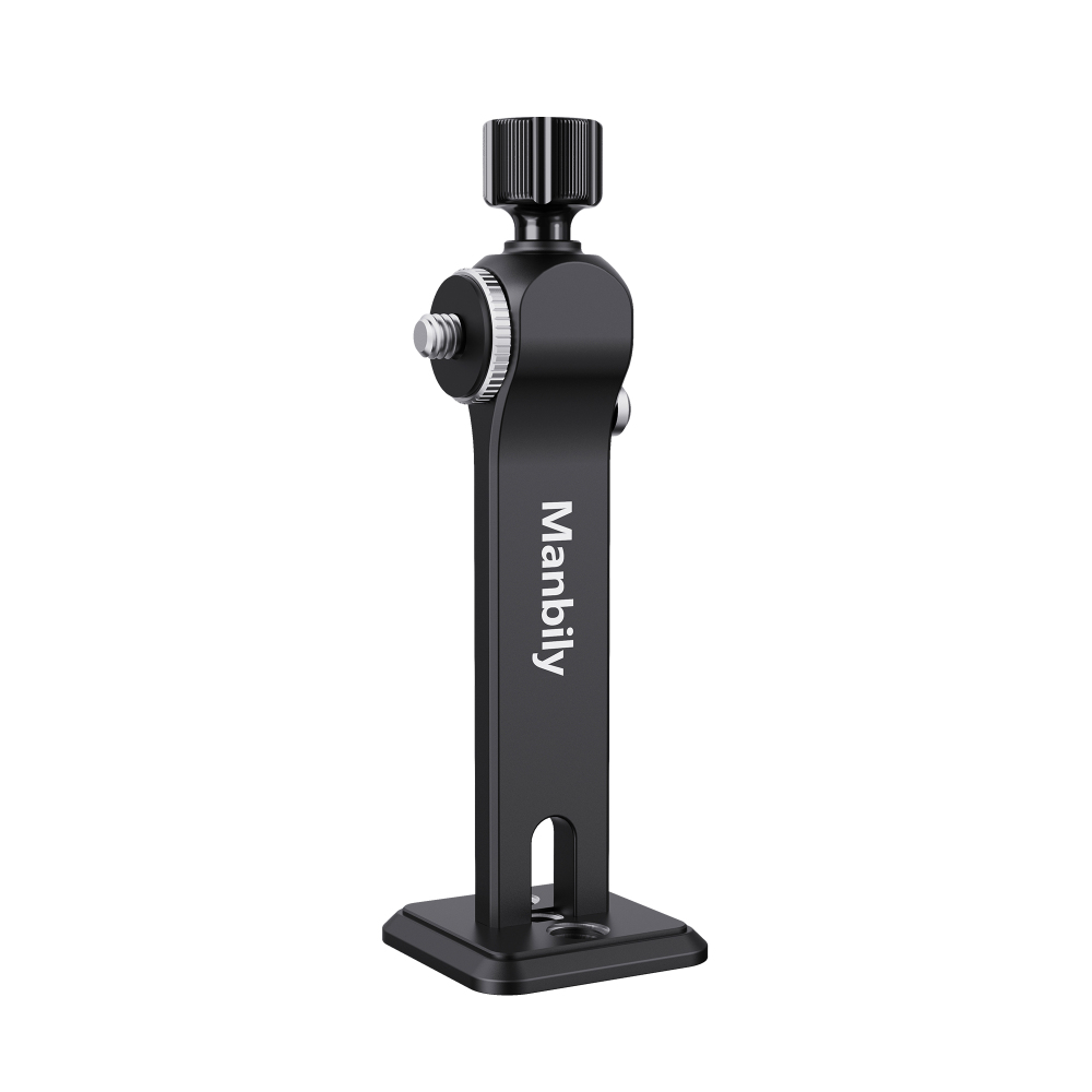 Manbily WYJ-01 Binocular Telescope Tripod Adapter, Aluminium Alloy, Arca Base with 1/4''& 3/8'' Mounting holes