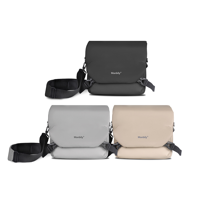 Manbily Camera Shoulder bags Waterproof Crossbody Outdoor Travel Adjustable Storage Bag For Sony Canon Nikon Camera Lenses