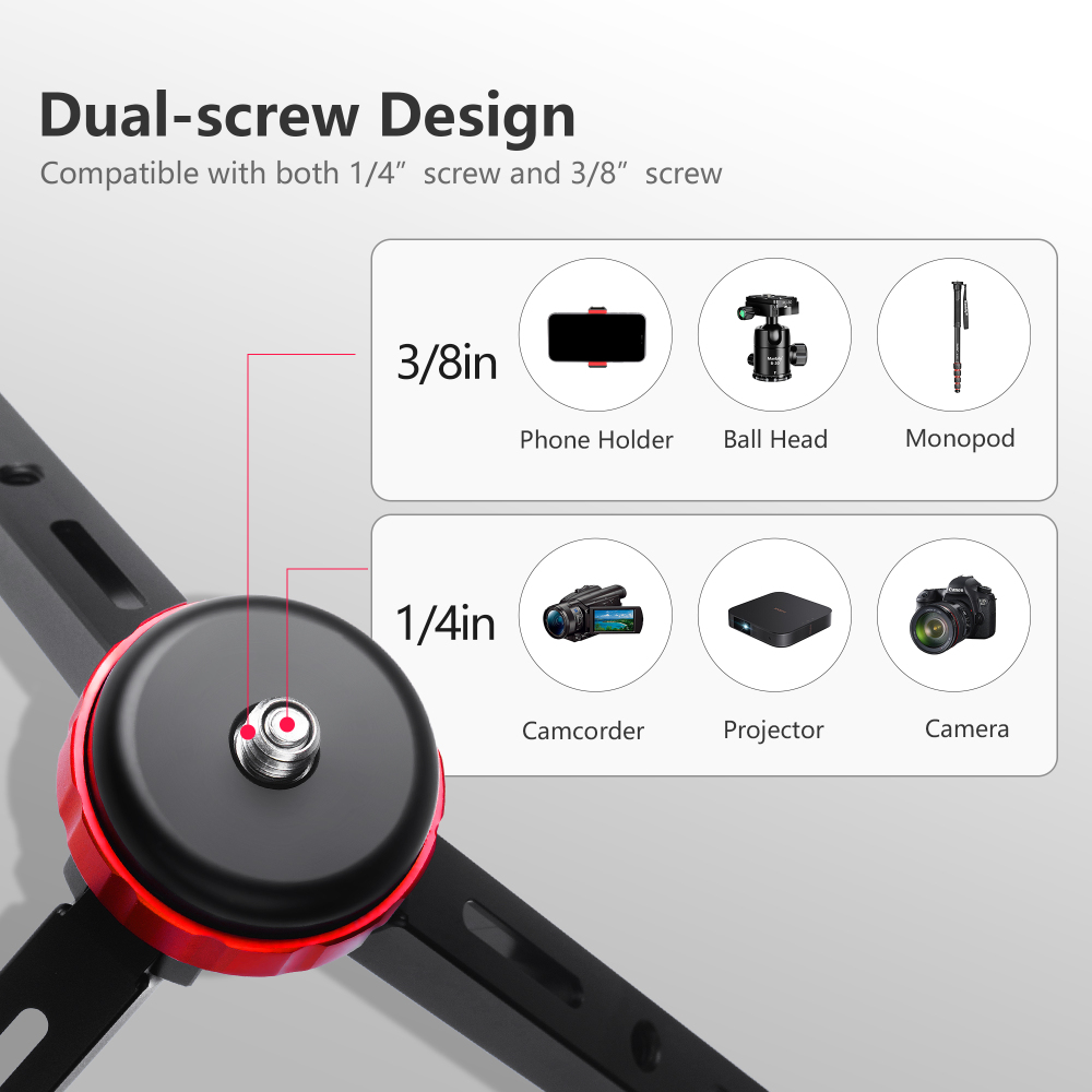 Manbily  MT-01 Camera Portable Tripod Tabletop Video Stand for Phone Camera Lightweight Phone Stabilizer Holder Accessories