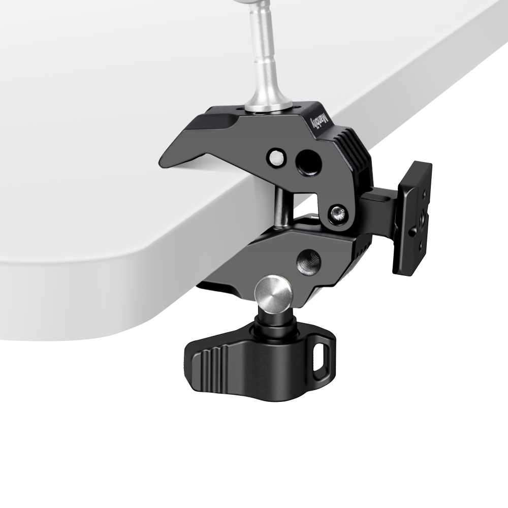 Manbily Multi-Function Super Clamp Mount with Magic Arm for Photography Accessories