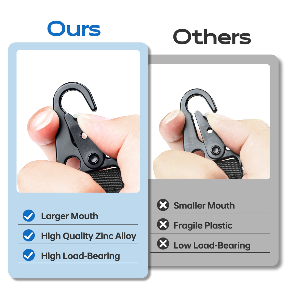 Tactical Two Point Quick Detach Sling Strap Release Dual Point Rifle Gun Sling