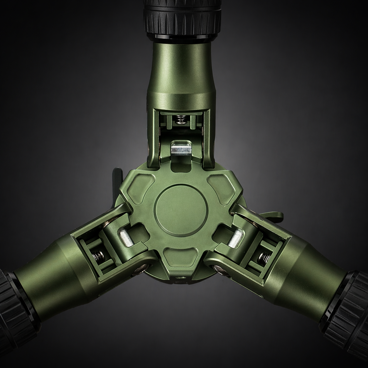 One-piece CNC-machined aluminum alloy construction