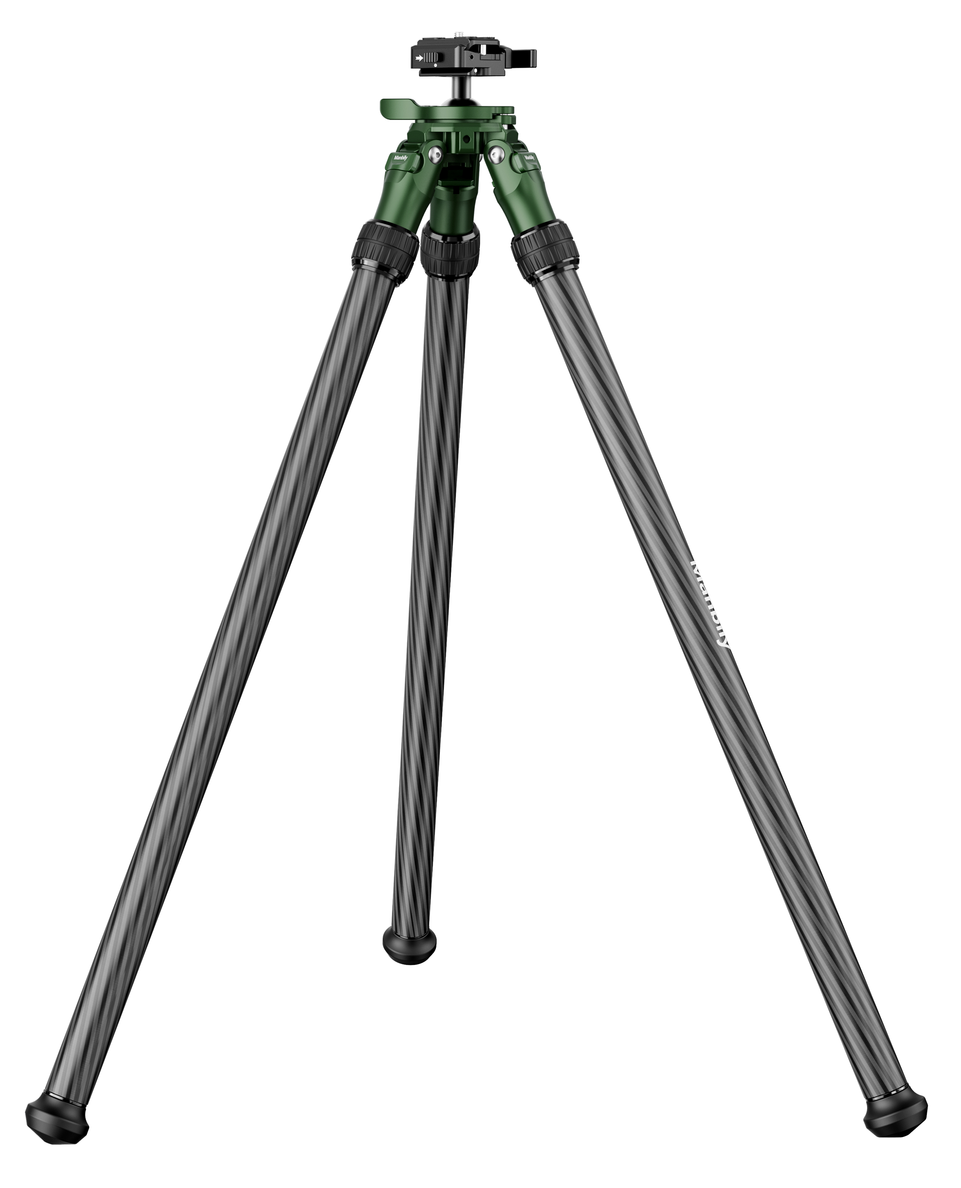 Manbily QM-2832 inverted carbon fiber hunting tripod