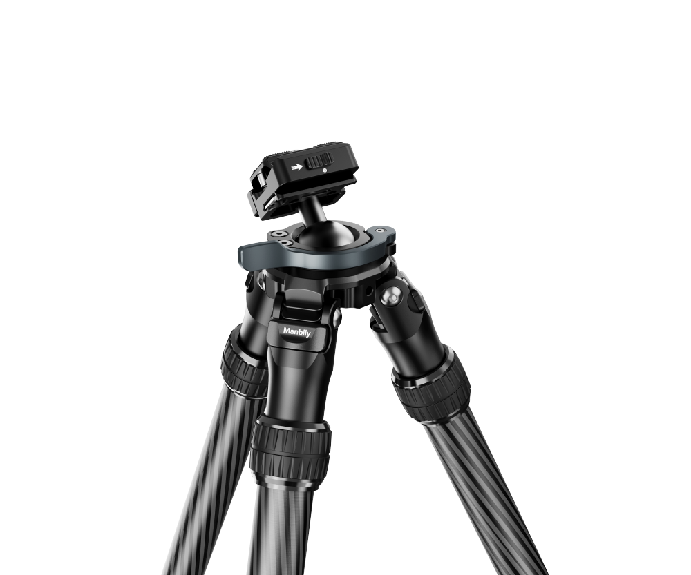 Manbily QM Inverted Carbon Fiber Hunting Tripod