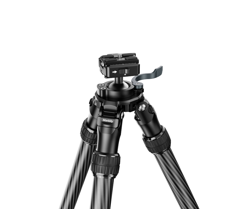 Manbily QM Inverted Carbon Fiber Hunting Tripod
