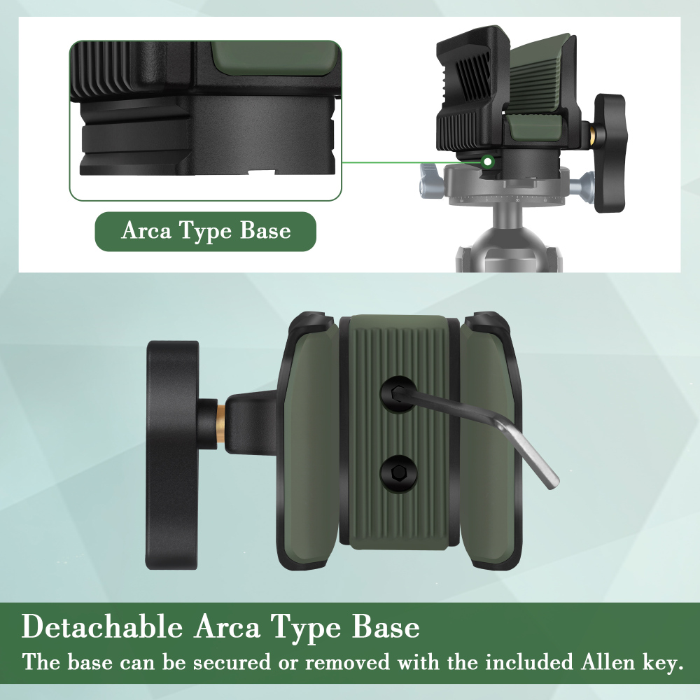 Manbily Shooting Saddle Mount, U-7 (Green)