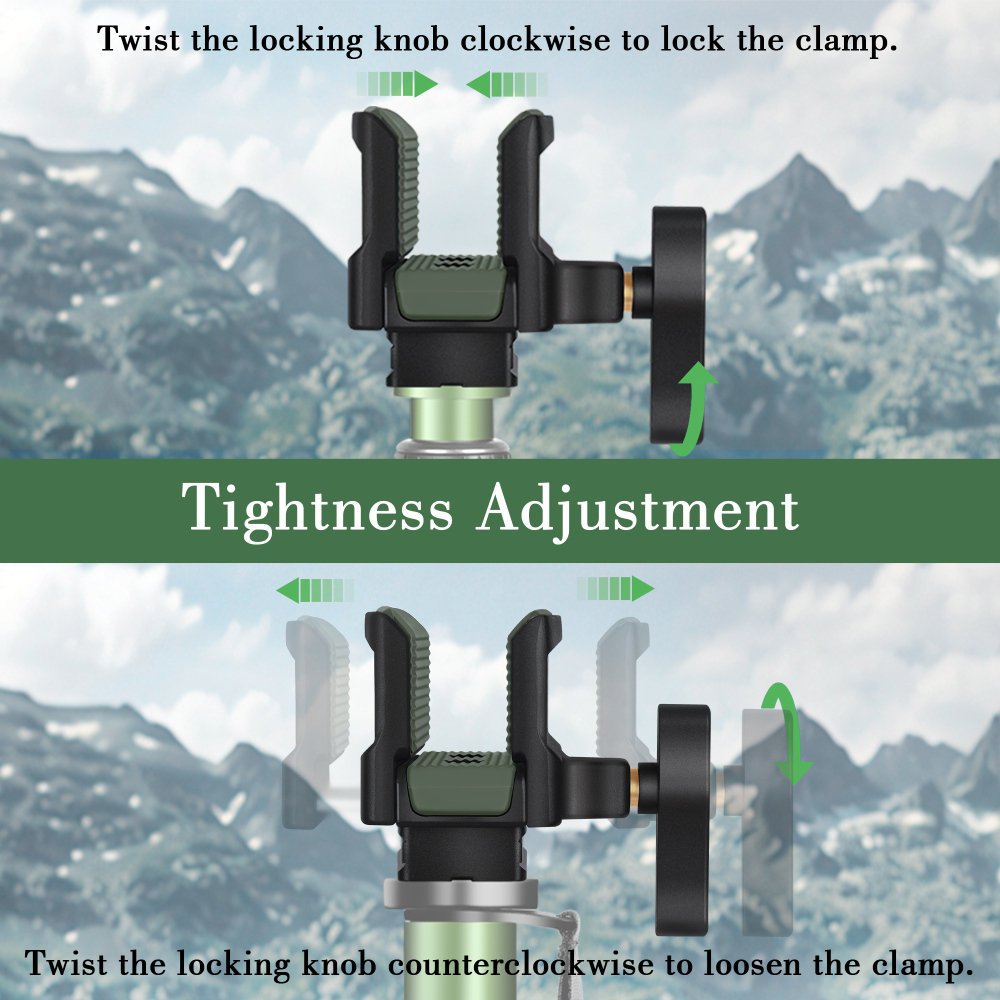 Manbily Shooting Saddle Mount, U-7 (Green)