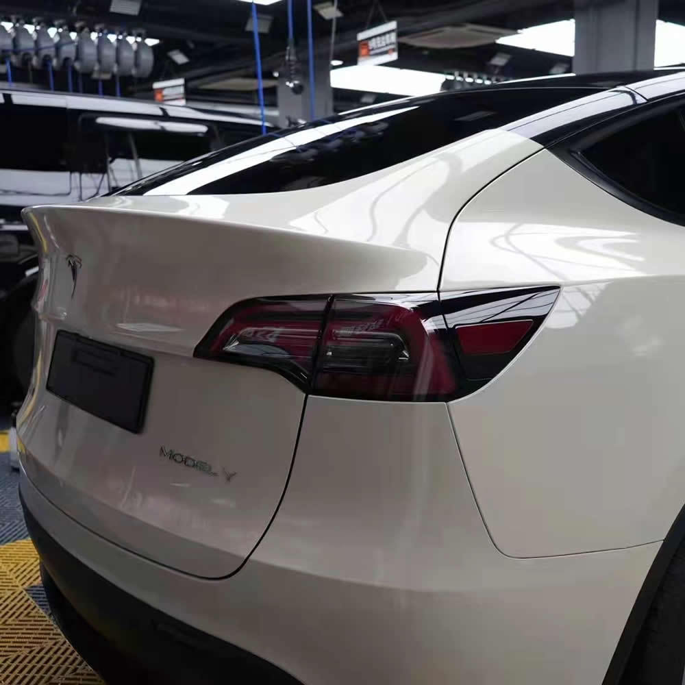 TOPCAR Super Gloss Pepper White PET Vinyl Wrap