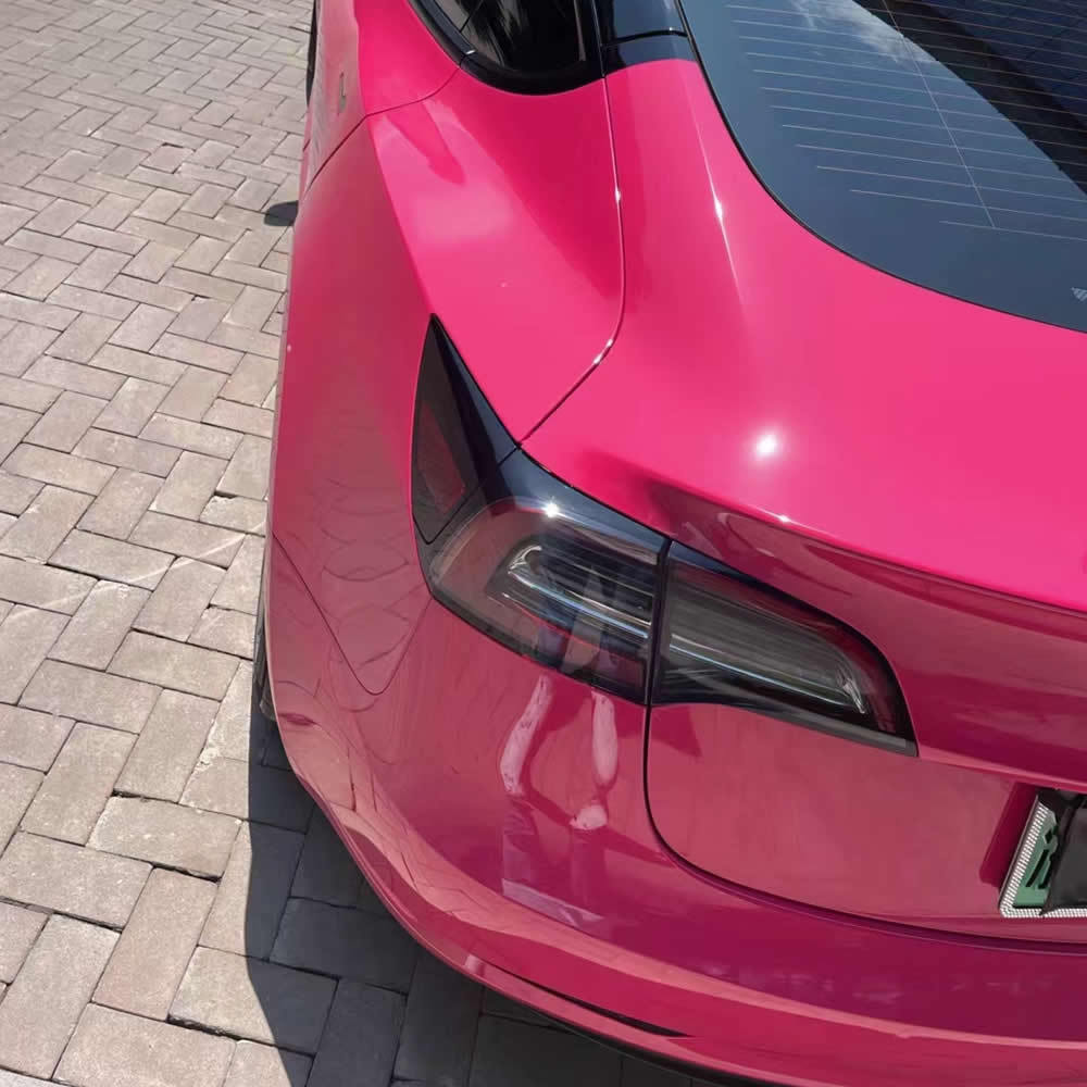 TOPCAR Super Gloss Beetroot Red PET Vinyl Wrap