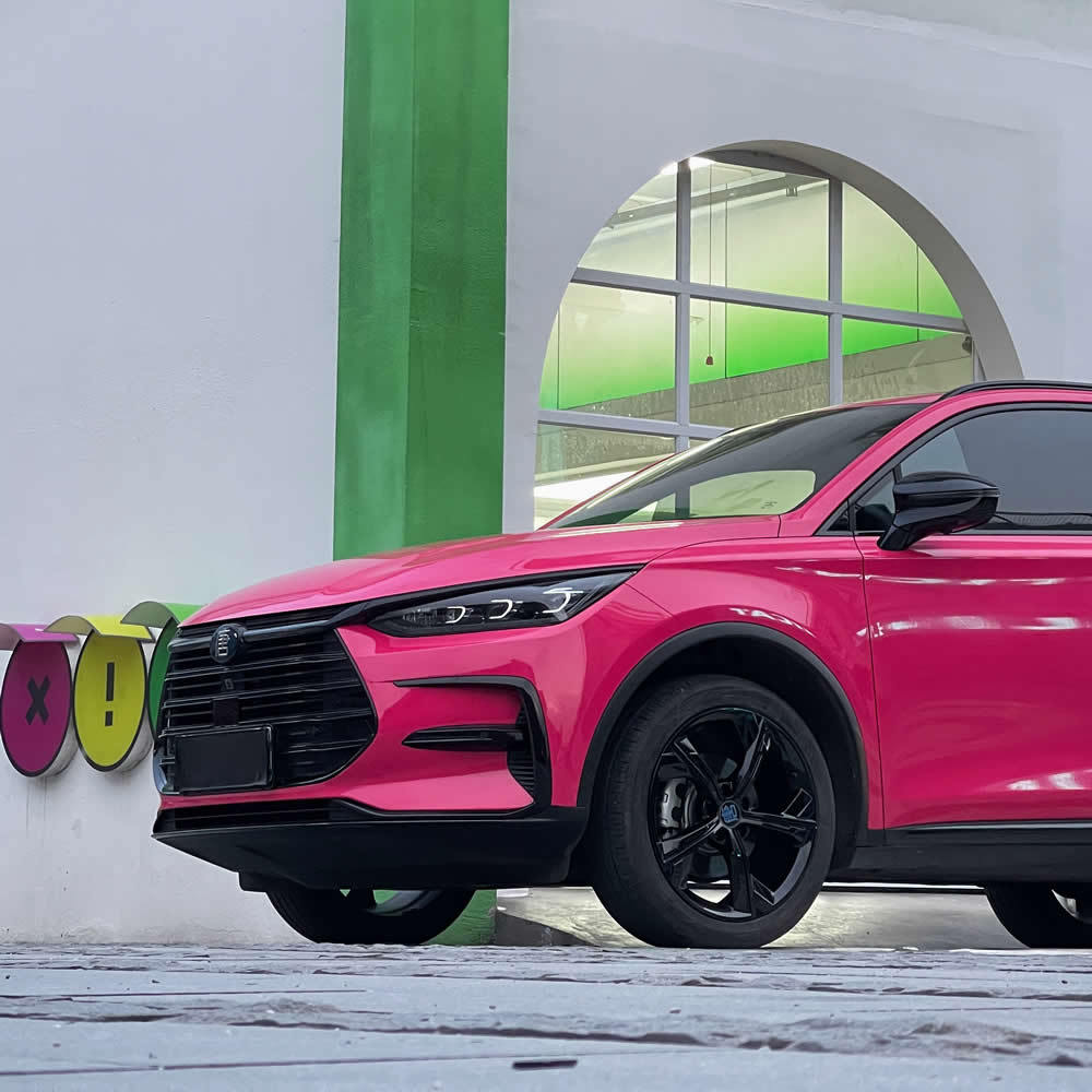 TOPCAR Super Gloss Beetroot Red PET Vinyl Wrap