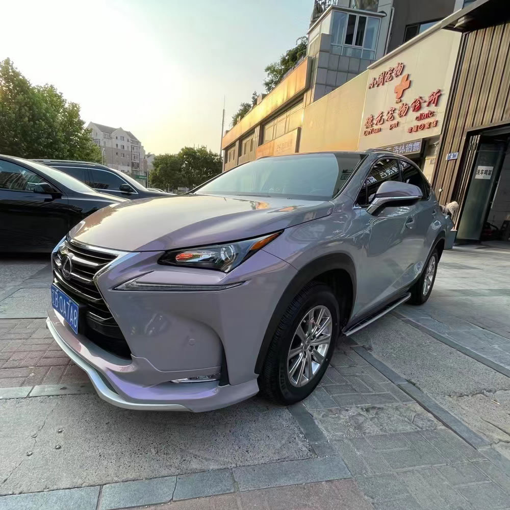 TOPCAR Magic Candy Color Flip Volcano Grey PET Vinyl Wrap
