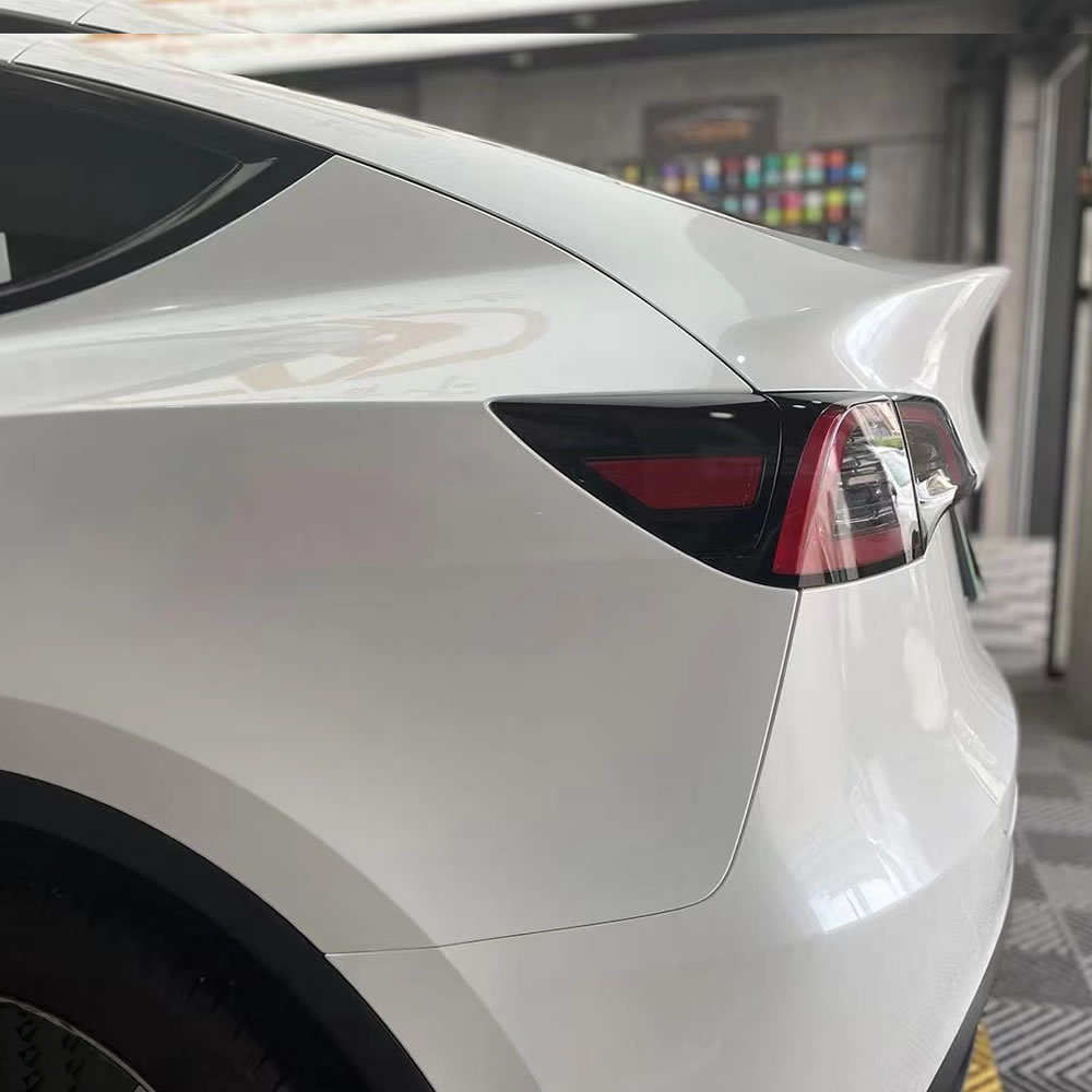 TOPCAR Satin Metallic Glossy Black PET Vinyl Wrap