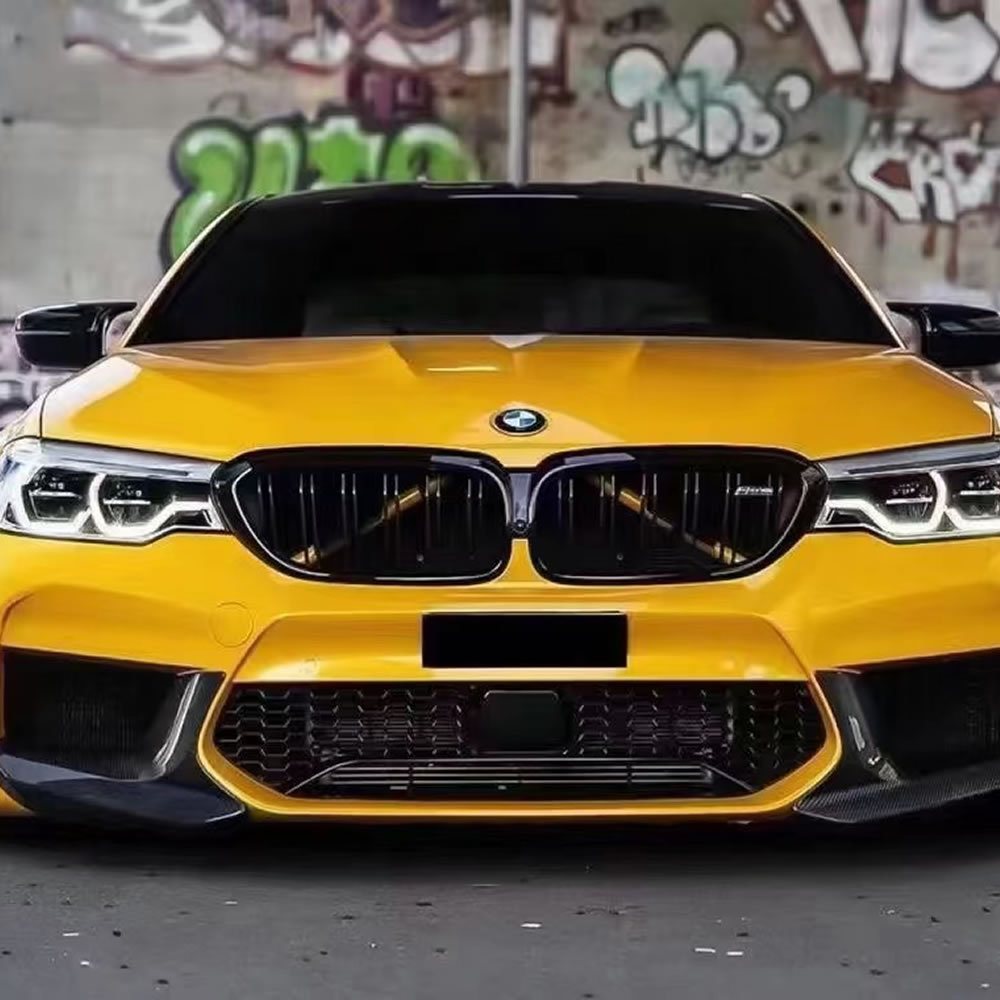 TOPCAR Super Gloss Sunflower Yellow PET Vinyl Wrap