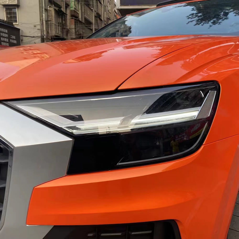TOPCAR Magic Gold Racing Orange Vinyl Wrap