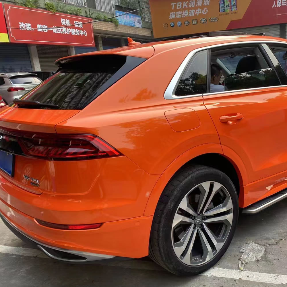 TOPCAR Magic Gold Racing Orange Vinyl Wrap