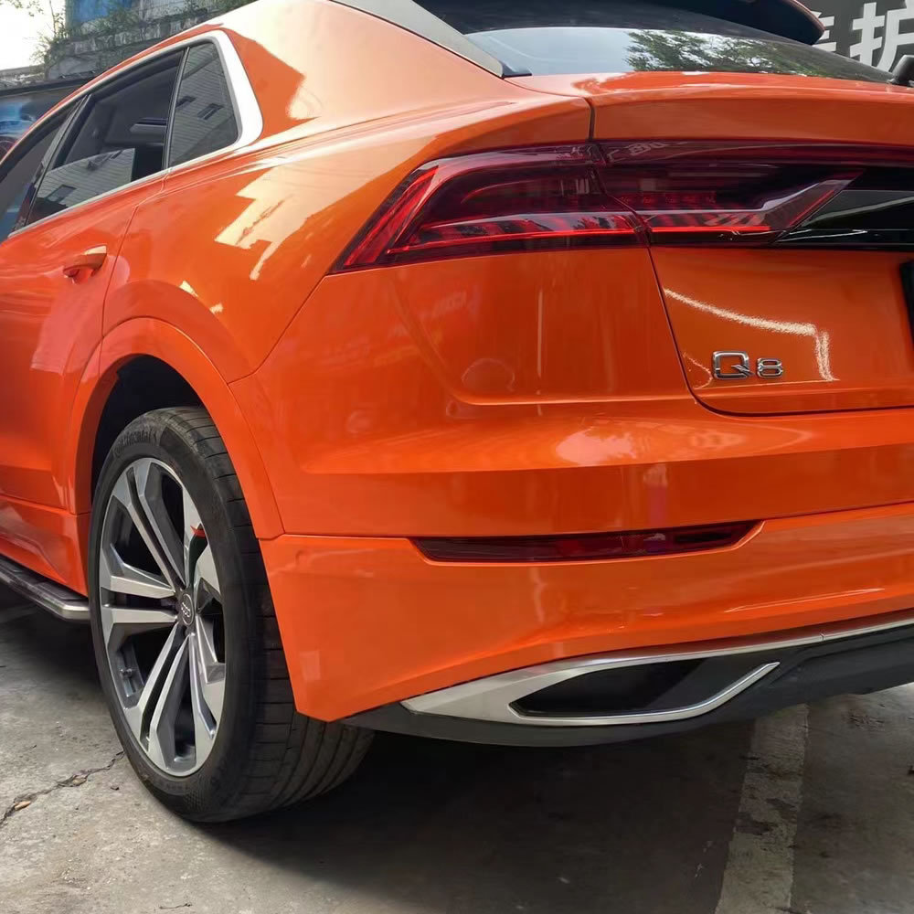 TOPCAR Magic Gold Racing Orange Vinyl Wrap