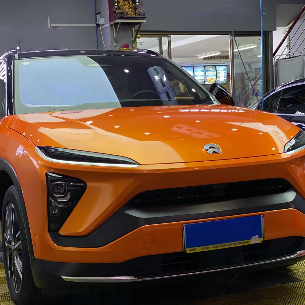 TOPCAR Magic Gold Orange Vinyl Wrap