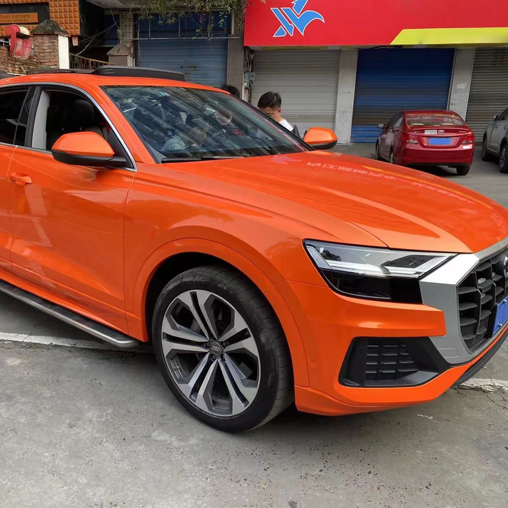 TOPCAR Magic Gold Racing Orange Vinyl Wrap