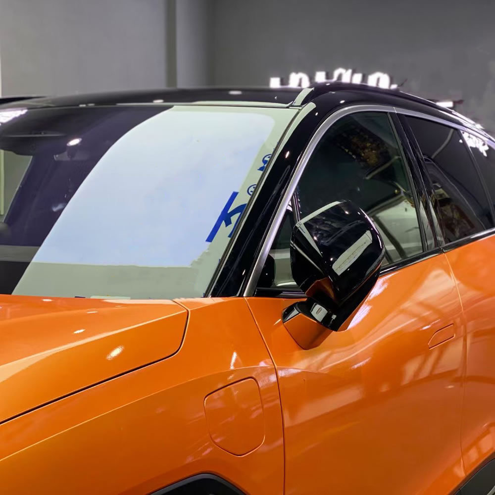 TOPCAR Magic Gold Orange Vinyl Wrap