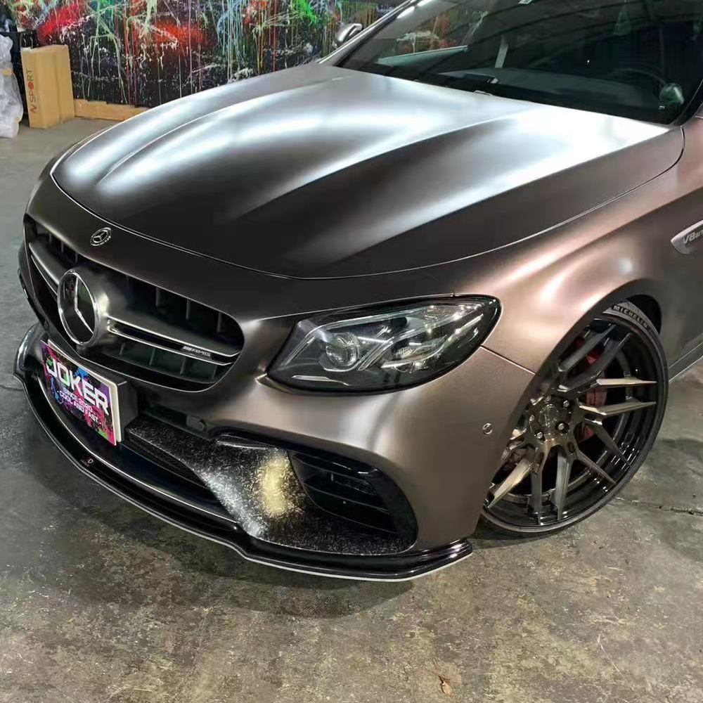 TOPCAR Satin Metallic Golden Brown Vinyl Wrap Film